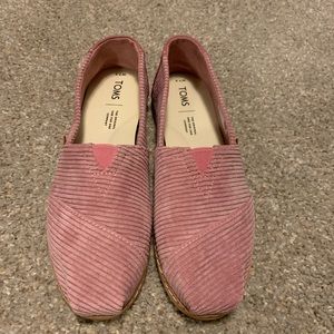 Toms Classic Light Mauve Corduroy